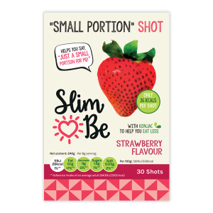 strawberry flavour small portion shots